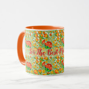 Vintage individuell elegant floral modern beliebt tasse