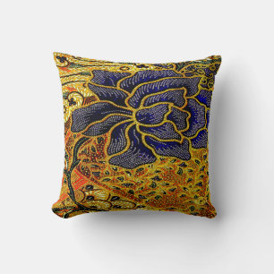 Vintage indonesische Batik Kissen