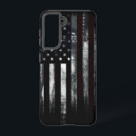 Vintage Industrial American Flag Samsung Galaxy Hülle<br><div class="desc">Vintage Industrial American Flag</div>