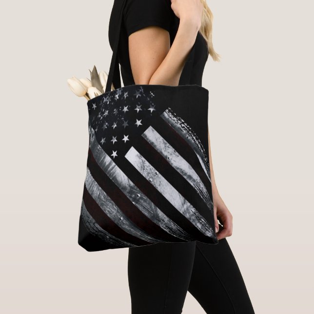Vintage Industrial American Flag Tasche (Von Nahem)