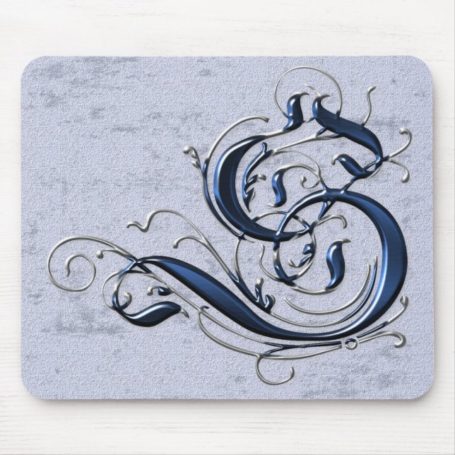 Vintage Initial S Mousepad (Vorne)