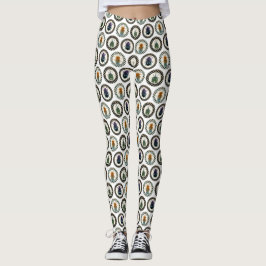 Vintage Insektenkunde Leggings