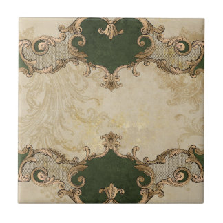 Vintage-inspirierte, elegant-altmodische Fliese
