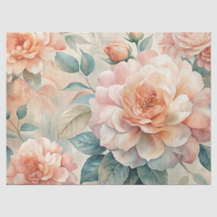 Vintage Inspirierte Pastelpfirsichfarben Seidenpapier