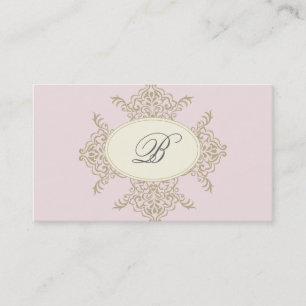{vintage inspirierte} Visitenkarte