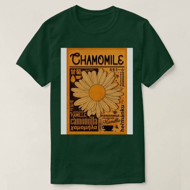 Vintage Internationale Chamomile T-Shirt (Design vorne)