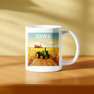 Vintage Iowa Kaffeetasse