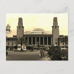 Vintage Irak Bagdad Hauptbahnhof Postkarte