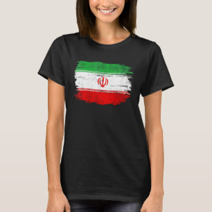 Vintage Iran-Flagge für Iraner T-Shirt