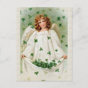Vintage Irish Angel Postcard  Postkarte
