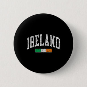 Vintage Irland-Flagge Irisches Retro-Throwback Her Button