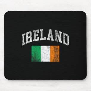Vintage Irland Irische Flagge St. Patricks Tag Mousepad