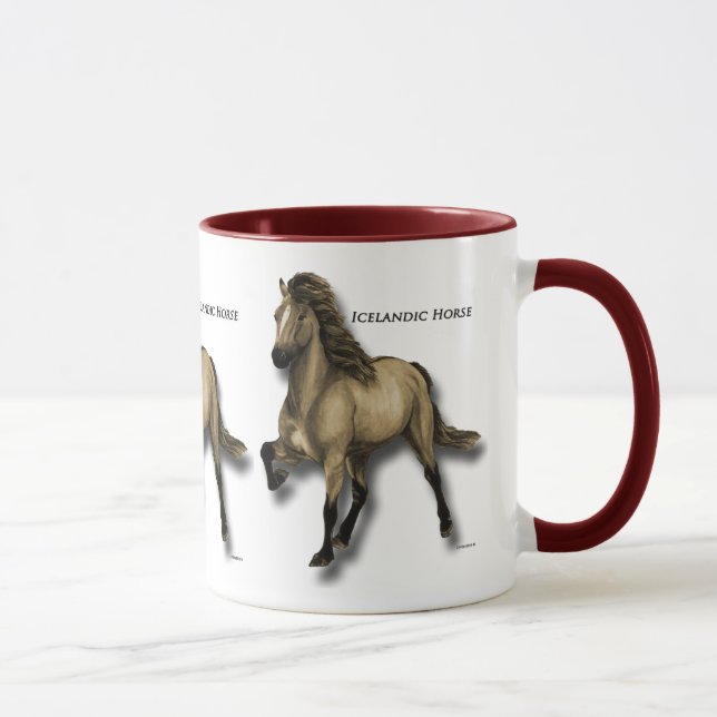 Vintage-Isländisch Tasse (Rechts)