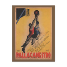 Vintage italienische Basketball