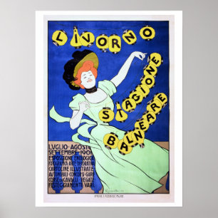 Vintage italienische Reiseplakat Poster