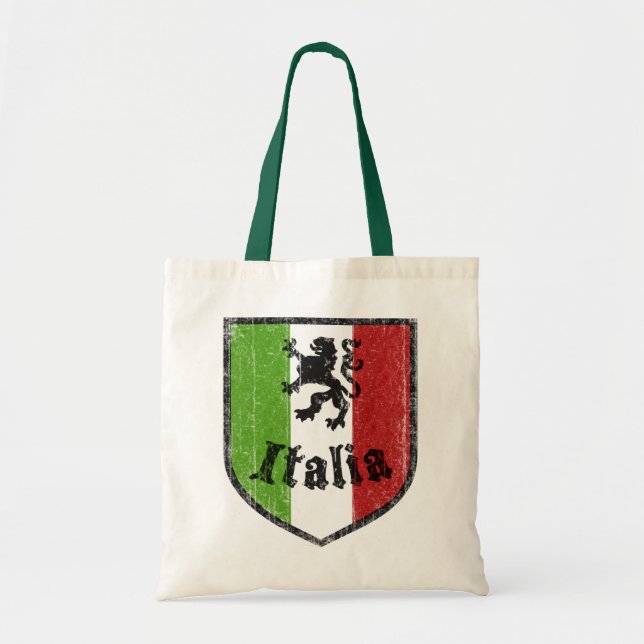Vintage italienische wiederverwendbare tragetasche (Vorne)