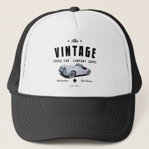 Vintage Jaguar-Auto-Garage Truckerkappe