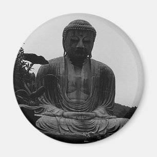Vintage Japan Kamakura Großer Buddha Magnet