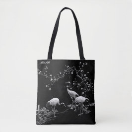 Vintage Japanese-Inspired Art by Audsley Custom Tasche