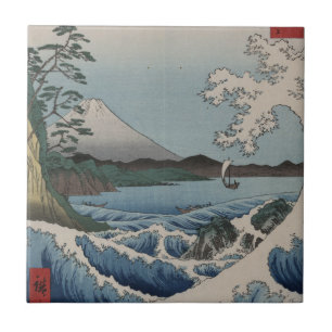 Vintage Japanisch Die See von Satta Fliese