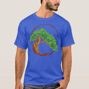 Vintage japanische Bonsai Tree Sakura Grafische Ku T-Shirt