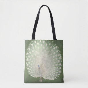 Vintage-Japanische Feine Kunst Pfau Tasche