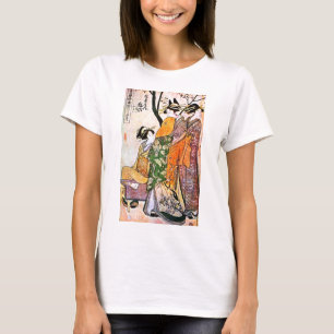 Vintage japanische Geisha-Kunstwerke T-Shirt