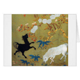 Vintage japanische Gussblüten und Kirschblüten