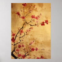 Vintage japanische Kirschblüte