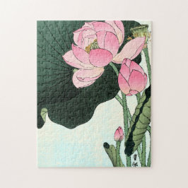 Vintage japanische Kunst | Lotus Blume