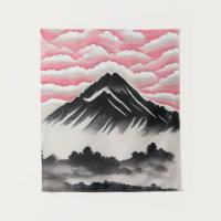 Vintage japanische Kunstlandschaft