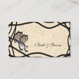 Vintage japanische Platzkarten