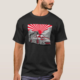 Vintage Japanisches Drift-Auto Streetwear Retro Dr T-Shirt