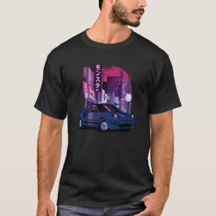 Vintage Japanisches Drift-Auto Streetwear Retro Dr T-Shirt