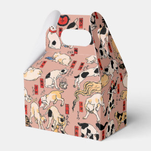 Vintage-japanisches Ukiyo-e-Katzenmuster: Kuniyosh Geschenkschachtel