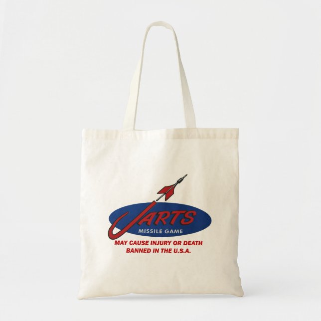 Vintage Jarts Tasche! Tragetasche (Vorne)