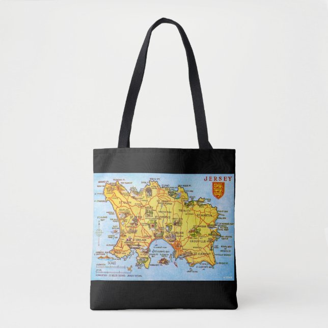Vintage Jersey-Karte Tasche (Vorderseite)