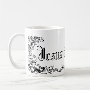 Vintage Jesus ist Herr Tasse