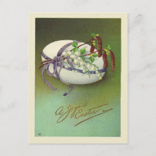 Vintage Joyous Easter Feiertagspostkarte