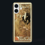 Vintage Jugendstil-Flirt-Kekse, Alphonse Mucha title_seo2<br><div class="desc">Vintage Illustration französisches Jugendstil-Werbeplakat-Design für Flirt Biscuits von Alphons Mucha. c. 1899. Dieses Liebe- und Romantik-Werbedesign besticht durch ein frisch vermähltes Brautpaar,  das flirtet. Die Frau ist in einem eleganten Viktorianischen Hochzeitskleid und der Mann ist in einem extravaganten Tüxedo. Heiraten nach einer langen Verlobung.</div>
