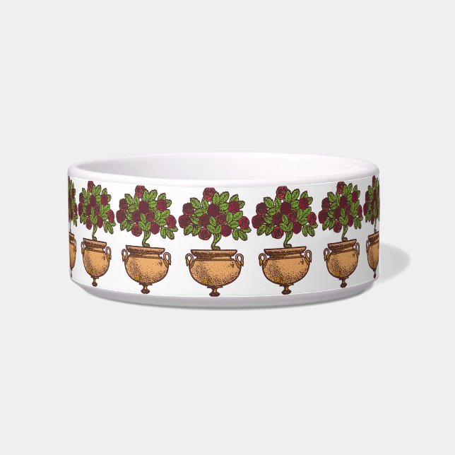 Vintage Jugendstil-Rose Napf (Rechts)