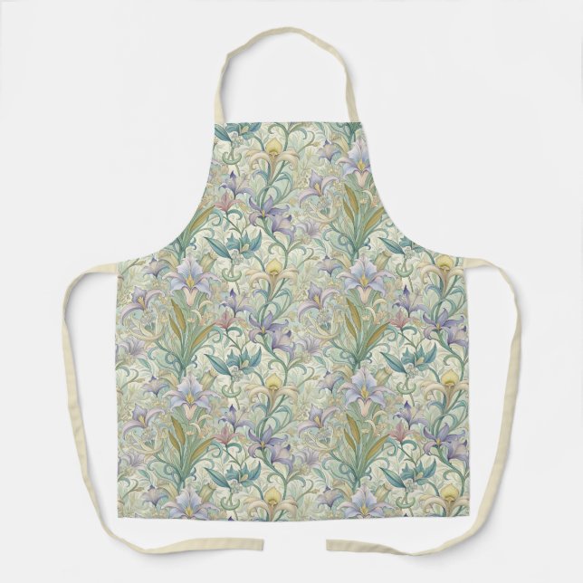 Vintage Jugendstil Schürze (Vorderseite)