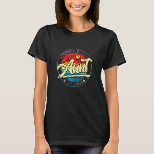 Vintage Junge Mutter von Frauen zur Tante Est 2023 T-Shirt