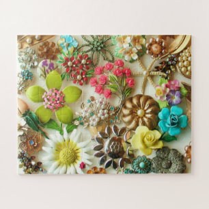 Vintage-Juwelen-Puzzle
