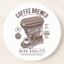 Vintage Kaffeemaschine Getränkeuntersetzer