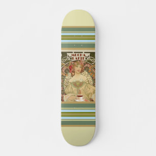 Vintage Kaffeemaschine Skateboard