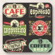 Vintage Kaffeemaschinen| Kaffee Cork Untersetzer S (Vorderseite)