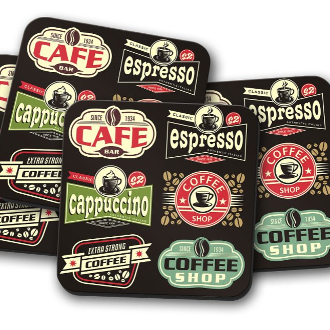 Vintage Kaffeemaschinen| Kaffee Cork Untersetzer S (Von Creator hochgeladen)