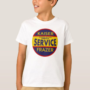 Vintage Kaiser Frazer Serviceschild rot/blau T-Shirt