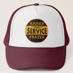Vintage Kaiser Frazer Serviceschild Truckerkappe